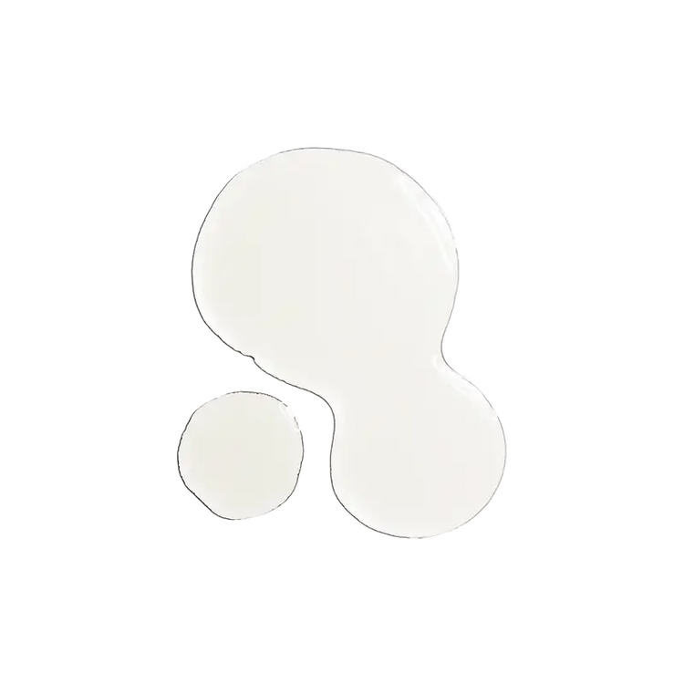 Clear serum texture for skincare, moisturizing liquid closeup on white background