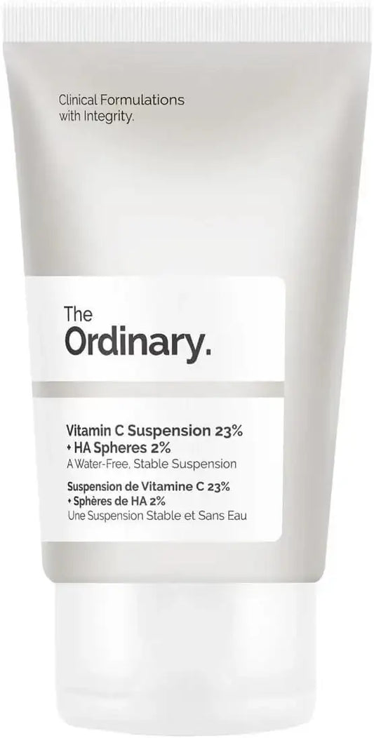 The Ordinary Vitamin C Suspension 23% plus HA Spheres 2% facial cream tube