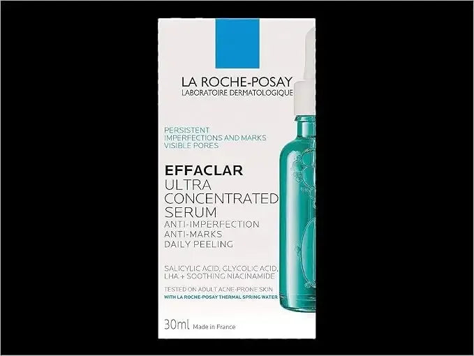 La Roche-Posay Effaclar Ultra Concentrated Serum box with visible dropper and product details