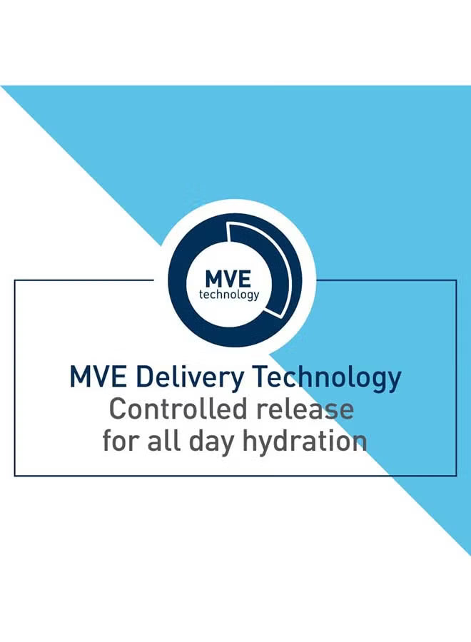 MVE Delivery Technology graphic highlighting controlled release for all day hydration